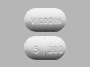 Vicodin 5 / 300 mg